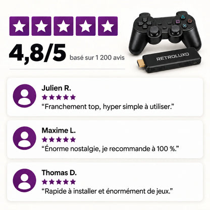 RetroLuxo | L'Expérience Rétro Gaming