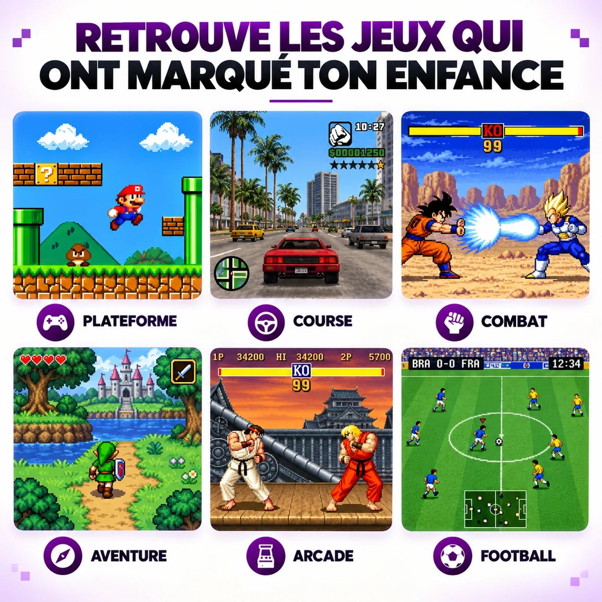 RetroLuxo | L'Expérience Rétro Gaming