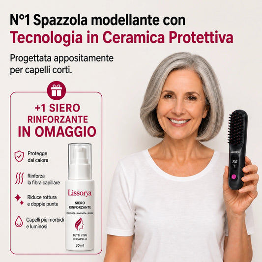 Lissorya™ | Spazzola per Capelli Corti