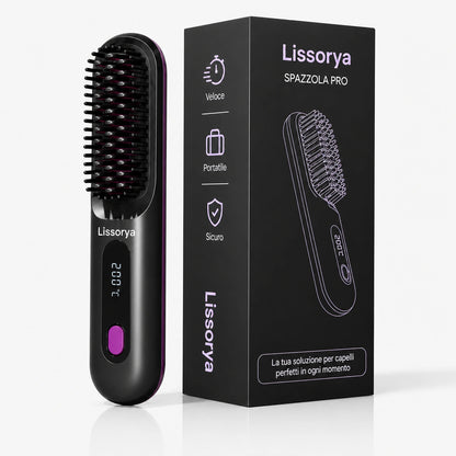 Lissorya™ | Spazzola per Capelli Corti