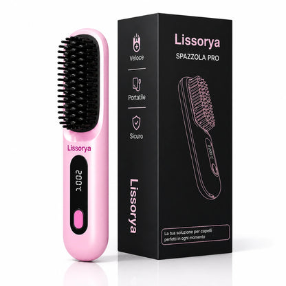 Lissorya™ | Spazzola per Capelli Corti