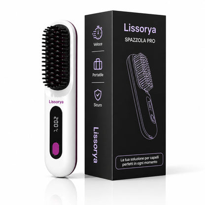 Lissorya™ | Spazzola per Capelli Corti