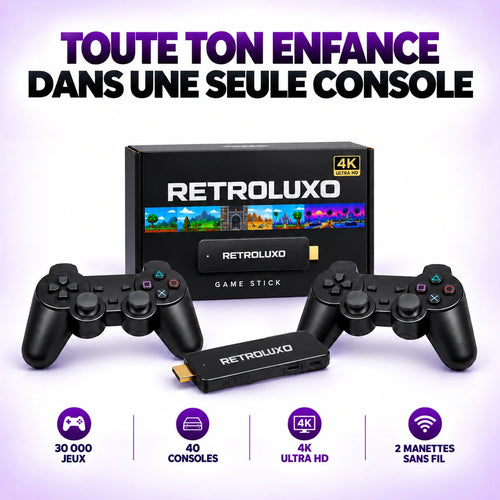 RetroLuxo | L'Expérience Rétro Gaming